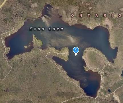 Pin indicates sampling location